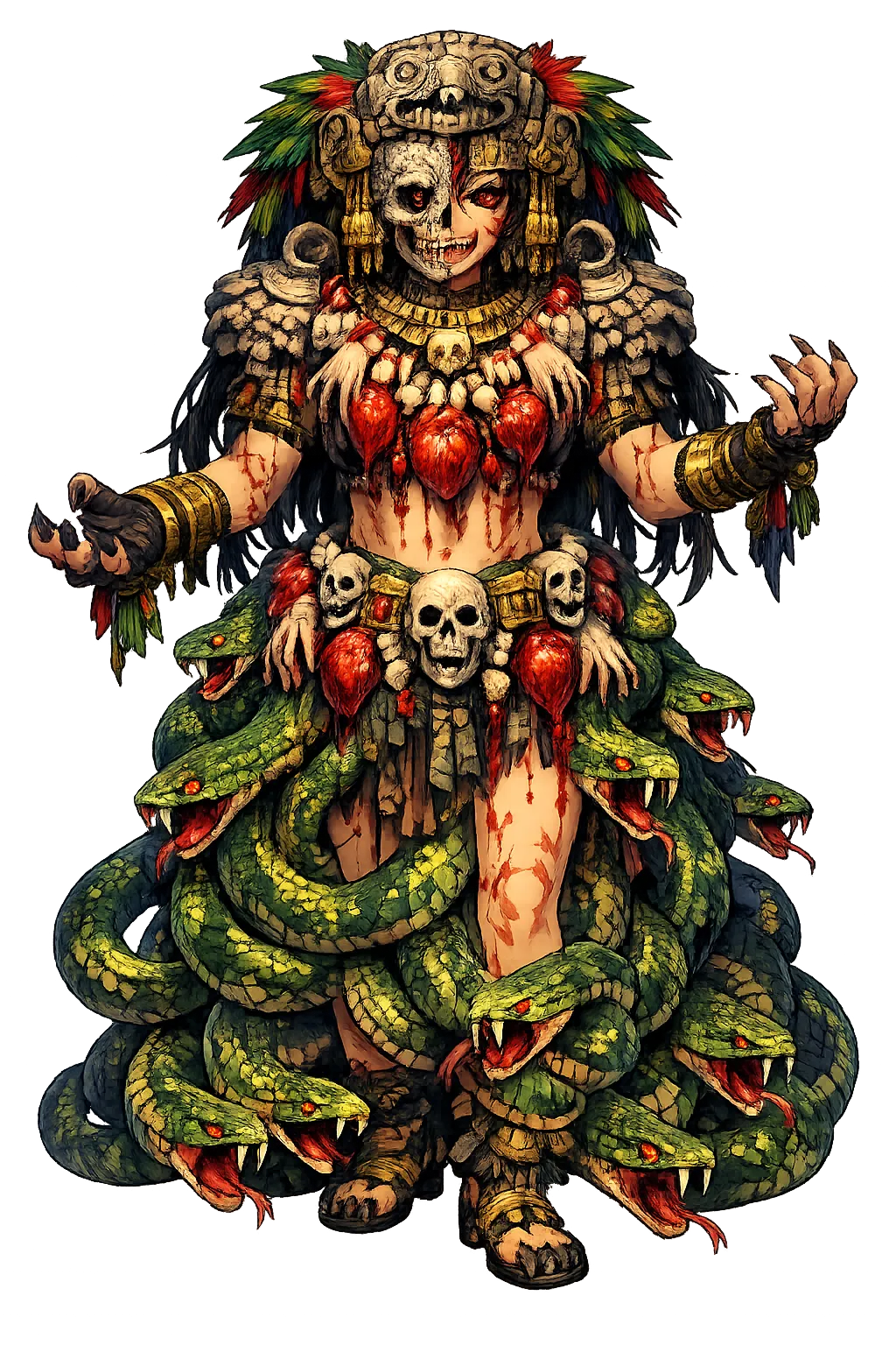 Cōātlīcue mascot
