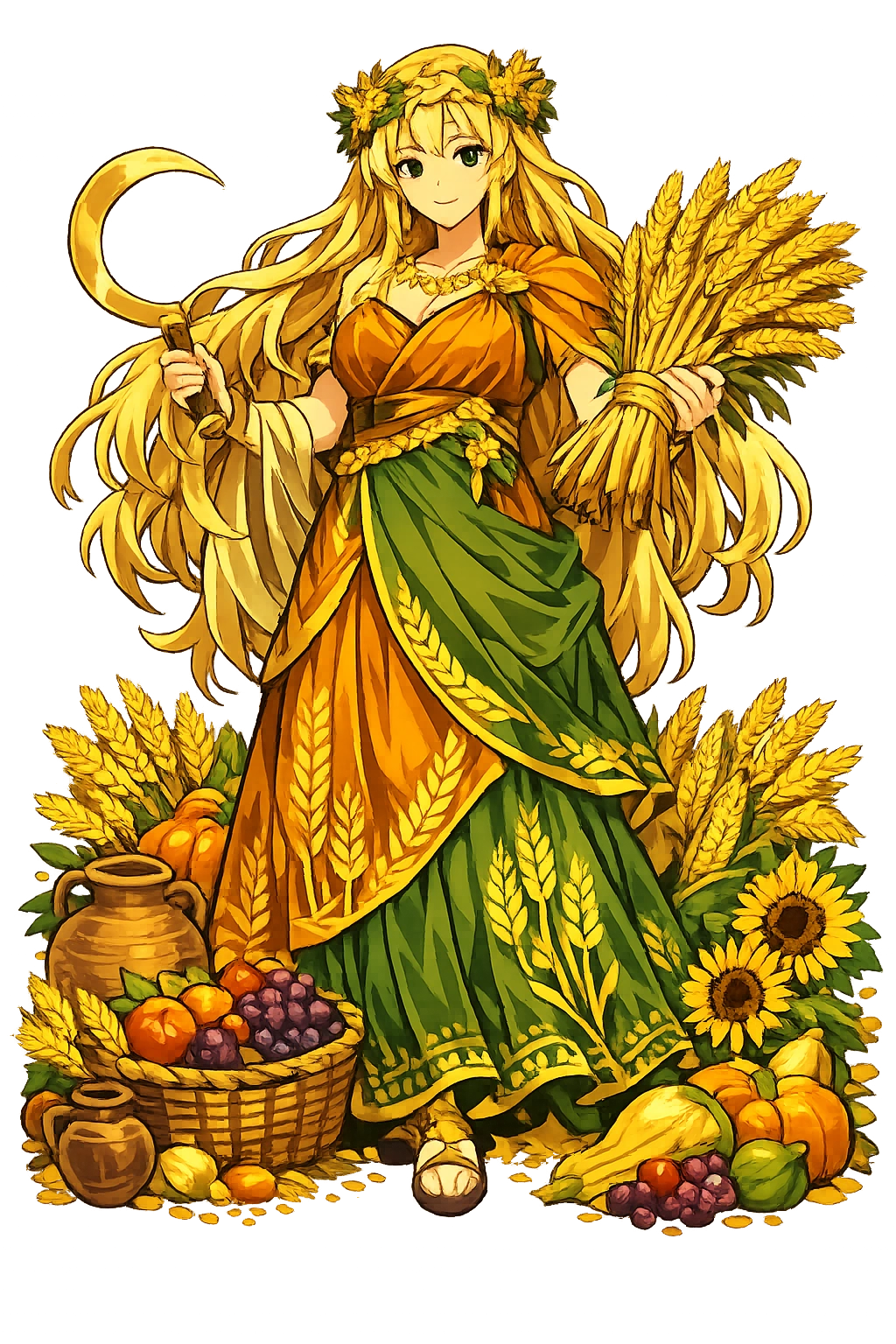 Dēmētēr mascot