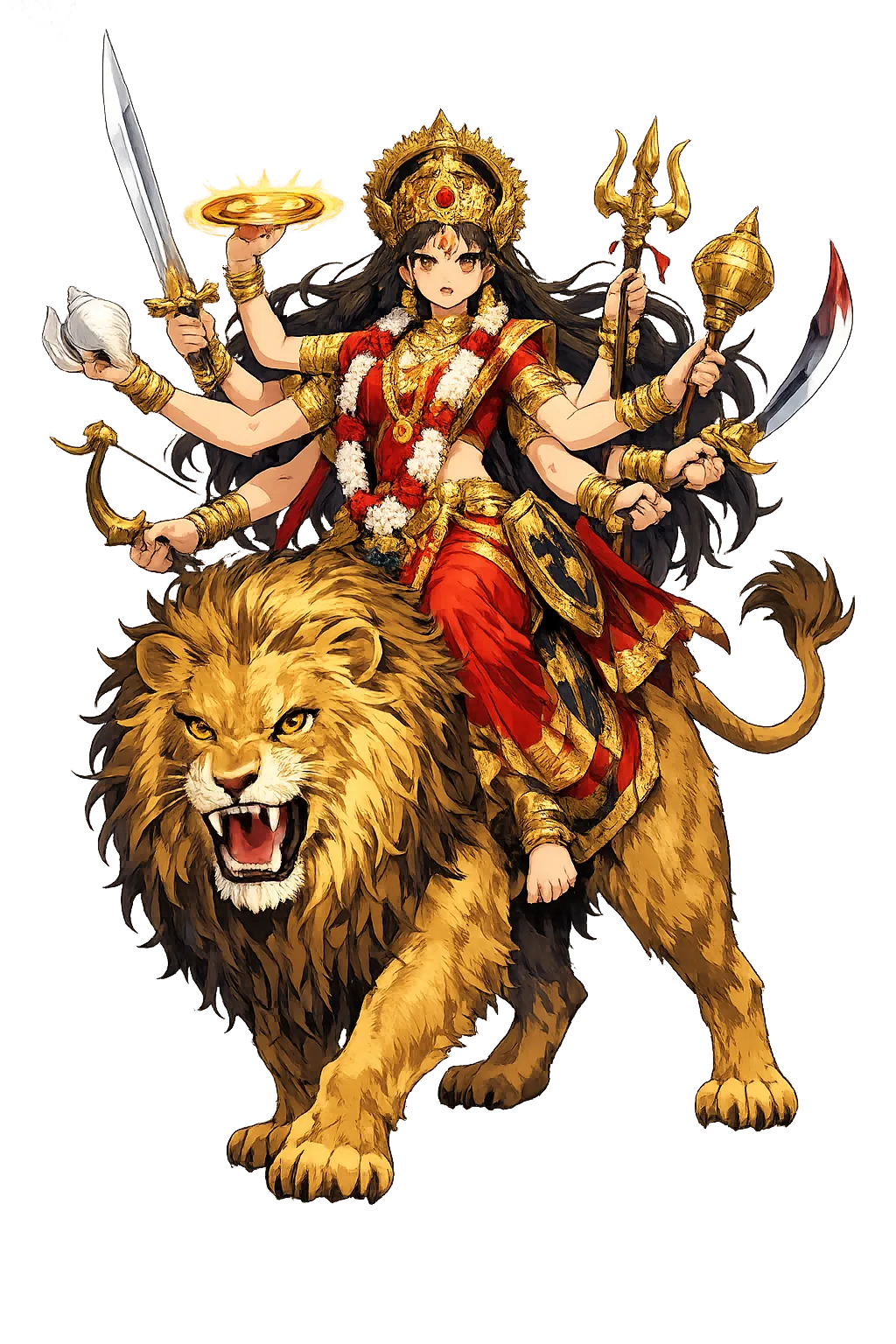 Durgā mascot