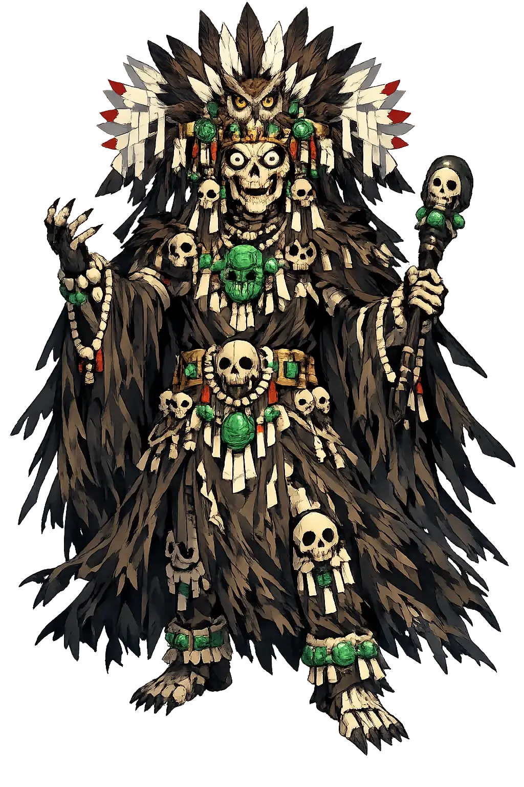 Mictlāntēcutli mascot
