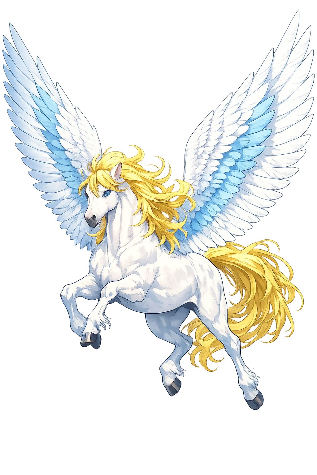 Pḗgasos mascot